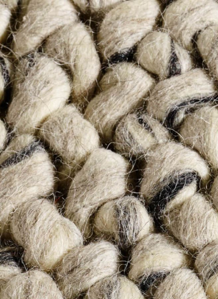 Angelo Teppich Waves weiss/schwarz